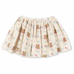 Jupe Coco Chiens Coton Bio | Ecru