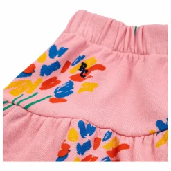 Jupe Coton Bio Feux d'Artifices | Rose