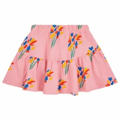 Jupe Coton Bio Feux d'Artifices | Rose