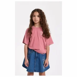 Jupe Denim Brodée Janis | Bleu jean