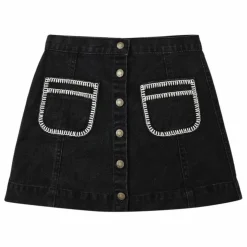 Jupe Denver | Denim noir