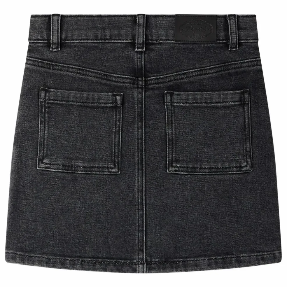 Jupe Dexie Coton Bio | Noir
