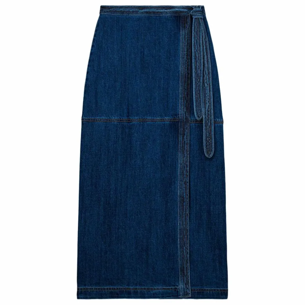 Jupe Emna Denim - Collection Femme | Bleu