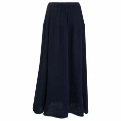 Jupe Evelyn Gaze de Coton | Bleu nuit