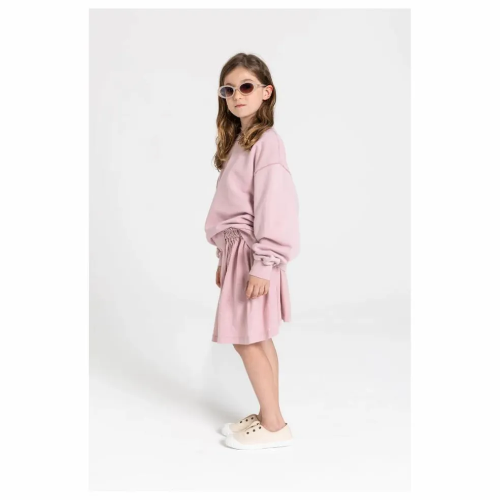 Jupe Flow Jersey Coton Bio | Vieux Rose