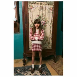 Jupe Gingham | Rouge