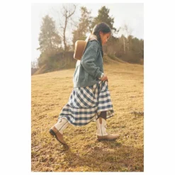 Jupe Gingham Carreaux | Bleu marine