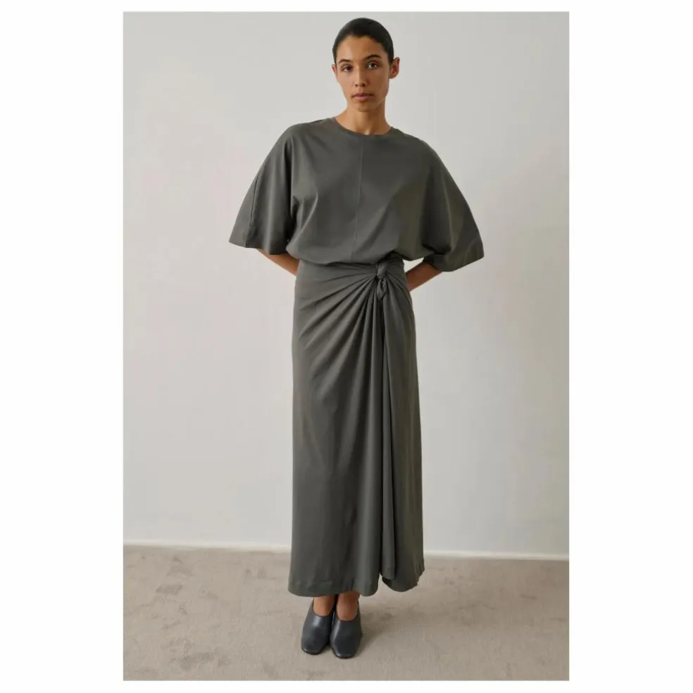 Jupe Goa Coton | Gris ardoise