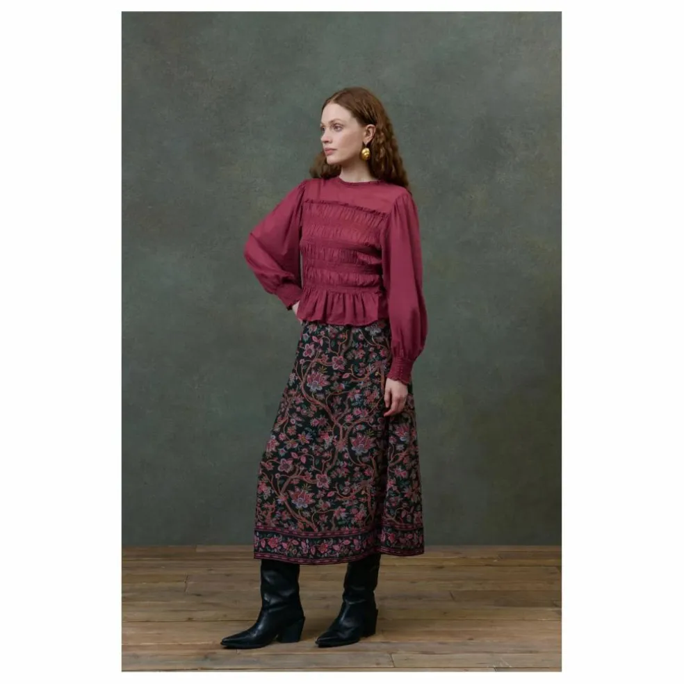 Jupe Isa Bluebell Grove - Collection Femme | Noir
