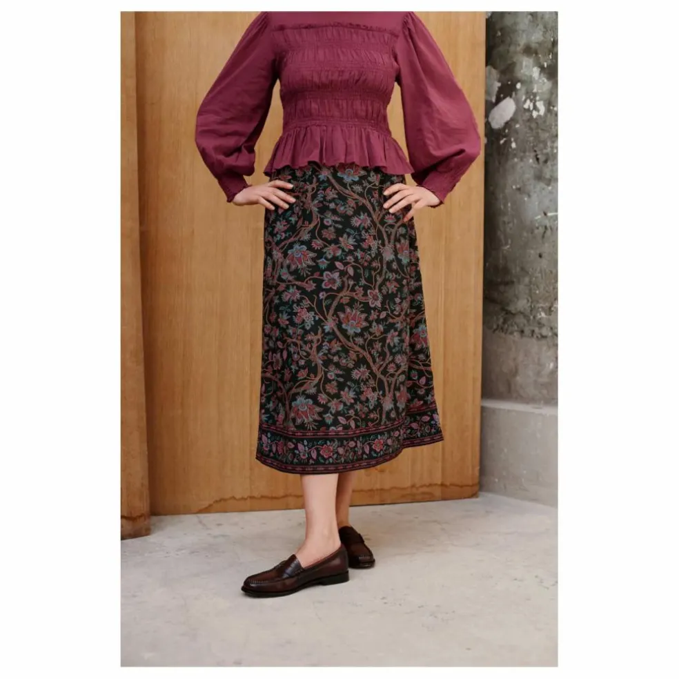 Jupe Isa Bluebell Grove - Collection Femme | Noir