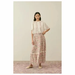 Jupe Jansiane Coton Bio - Collection Femme | Crème
