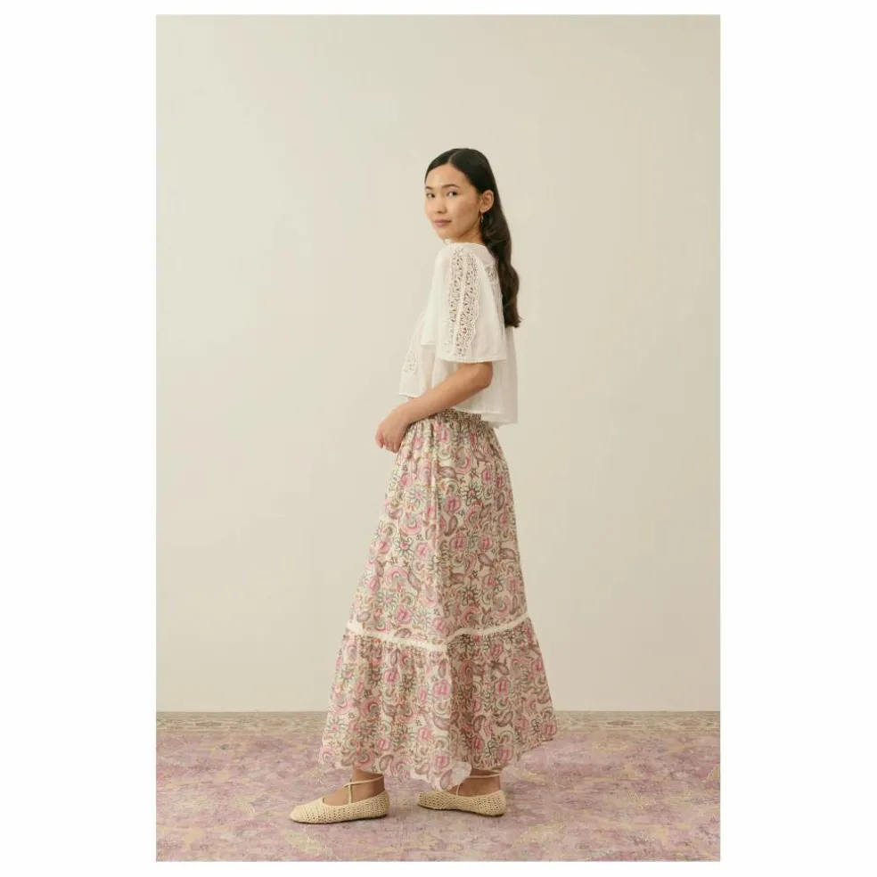 Jupe Jansiane Coton Bio - Collection Femme | Crème
