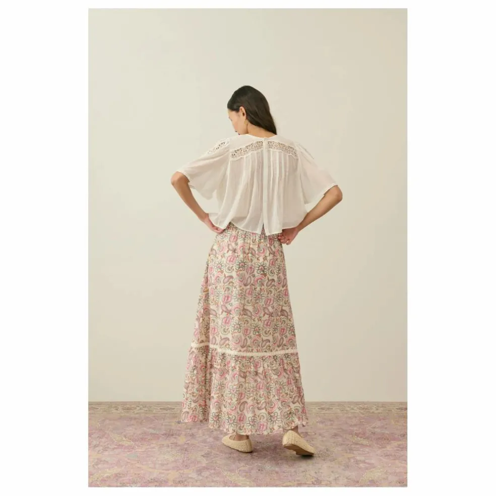 Jupe Jansiane Coton Bio - Collection Femme | Crème