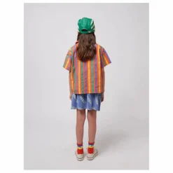 Jupe Jersey Gaufré Coton Bio | Bleu