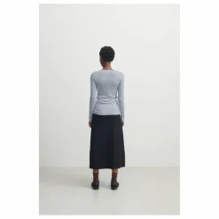 Jupe Laine Mérinos - Collection Femme | Noir