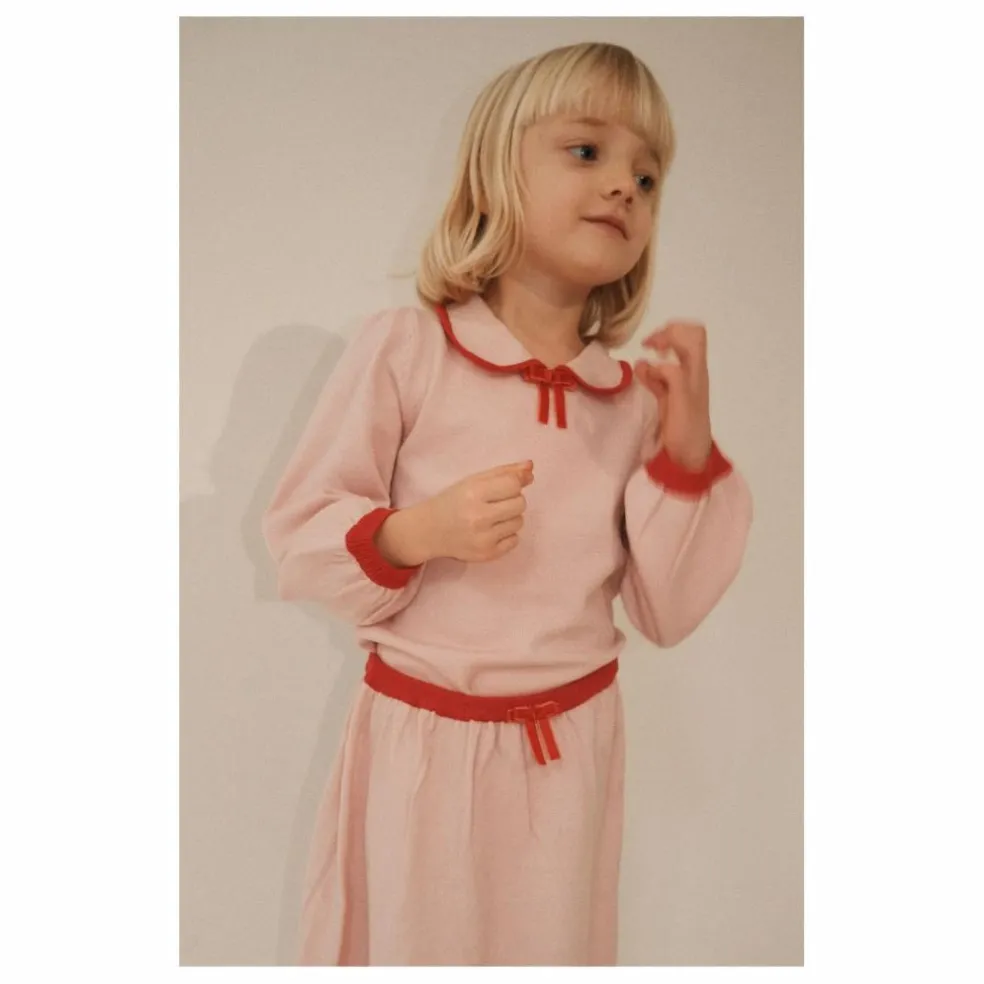 Jupe Lily Mérinos | Rose