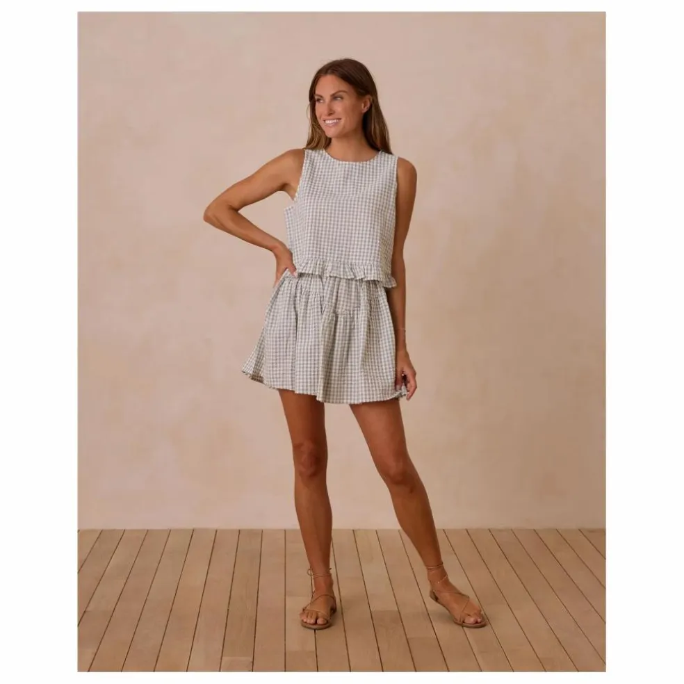 Jupe Sparrow Vichy | Sauge