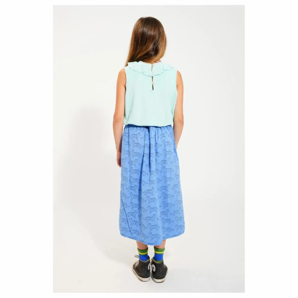 Jupe Tiger Coton Bio | Bleu