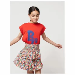 Jupe Volants Confetti | Rose