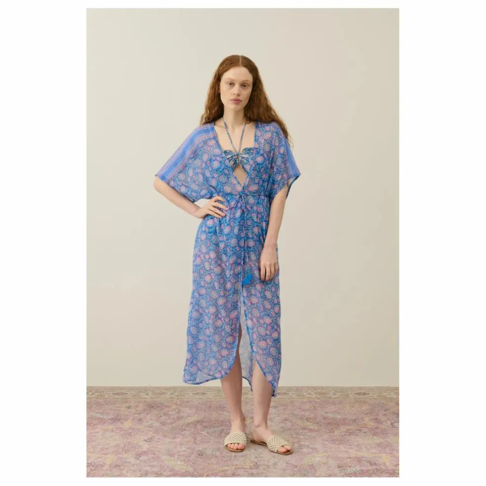Kimono Chill Coton Bio - Collection Femme | Bleu
