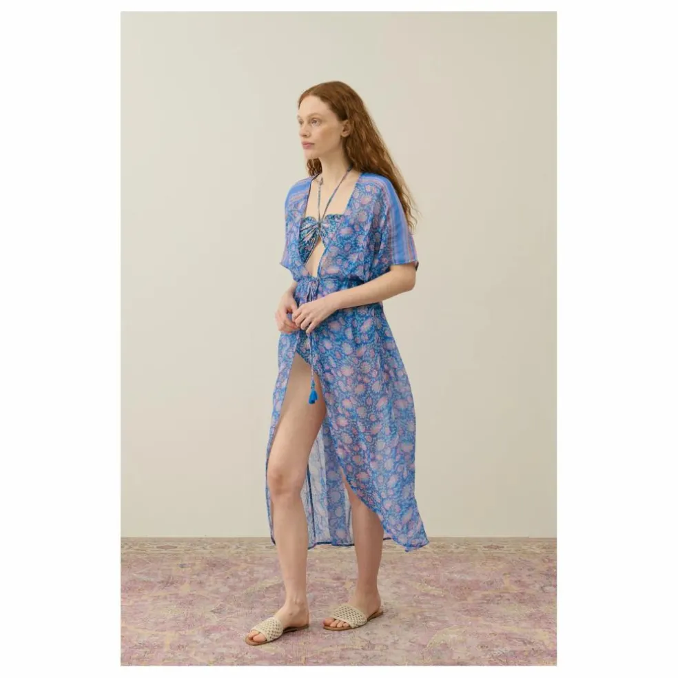 Kimono Chill Coton Bio - Collection Femme | Bleu