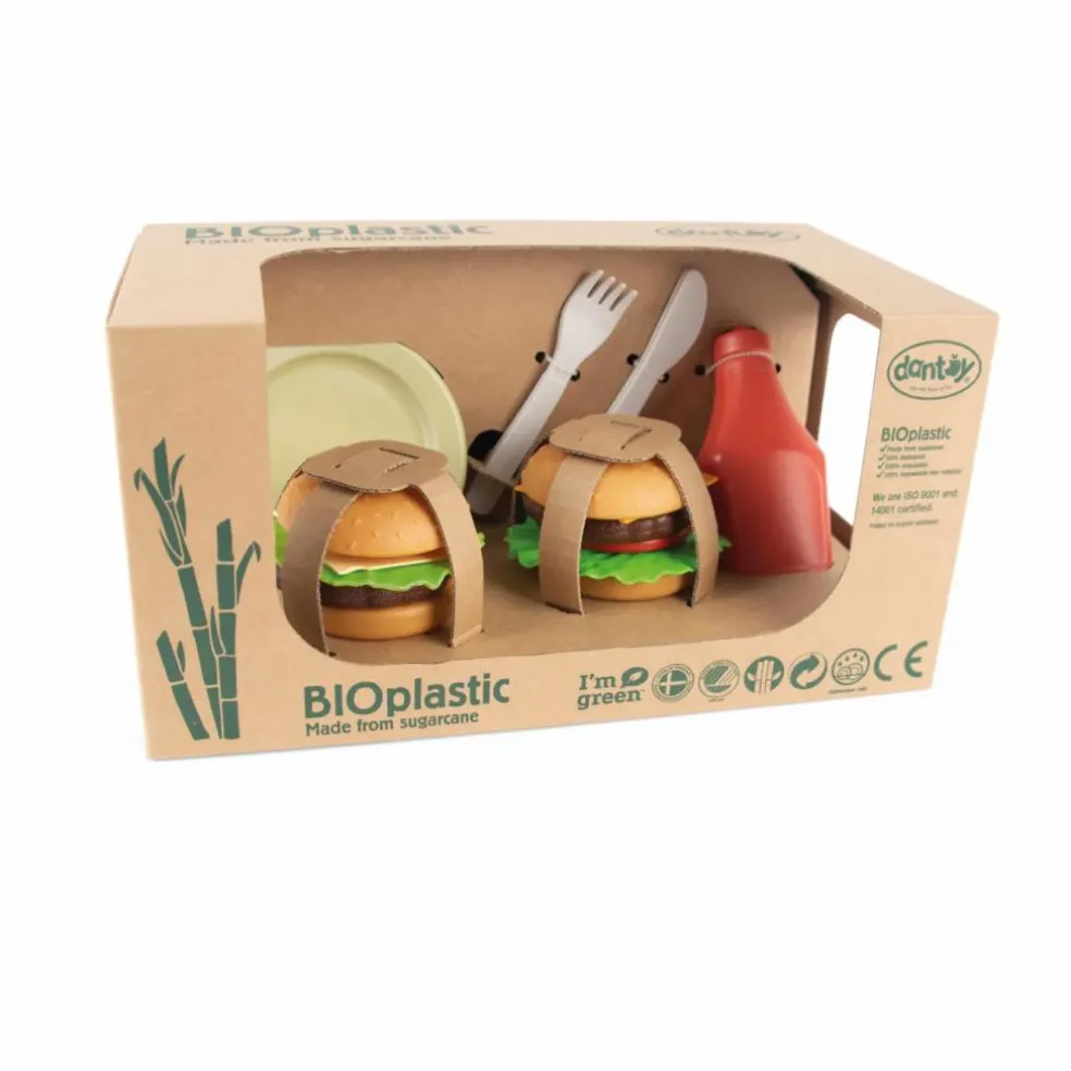 Kit burger en bioplastique