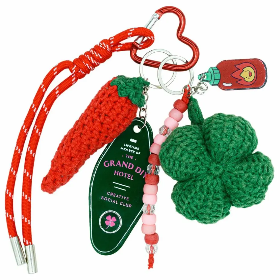 Kit de charms en crochet - Lucky Pepper