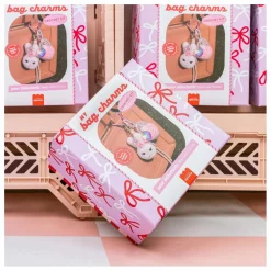 Kit de charms en crochet - Glam Pink