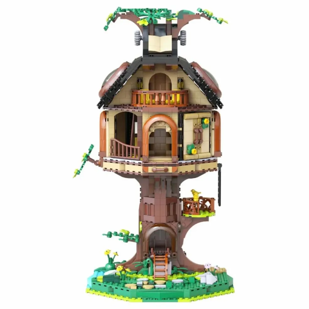 Kit de construction L'arbre librairie - 1 808 pièces
