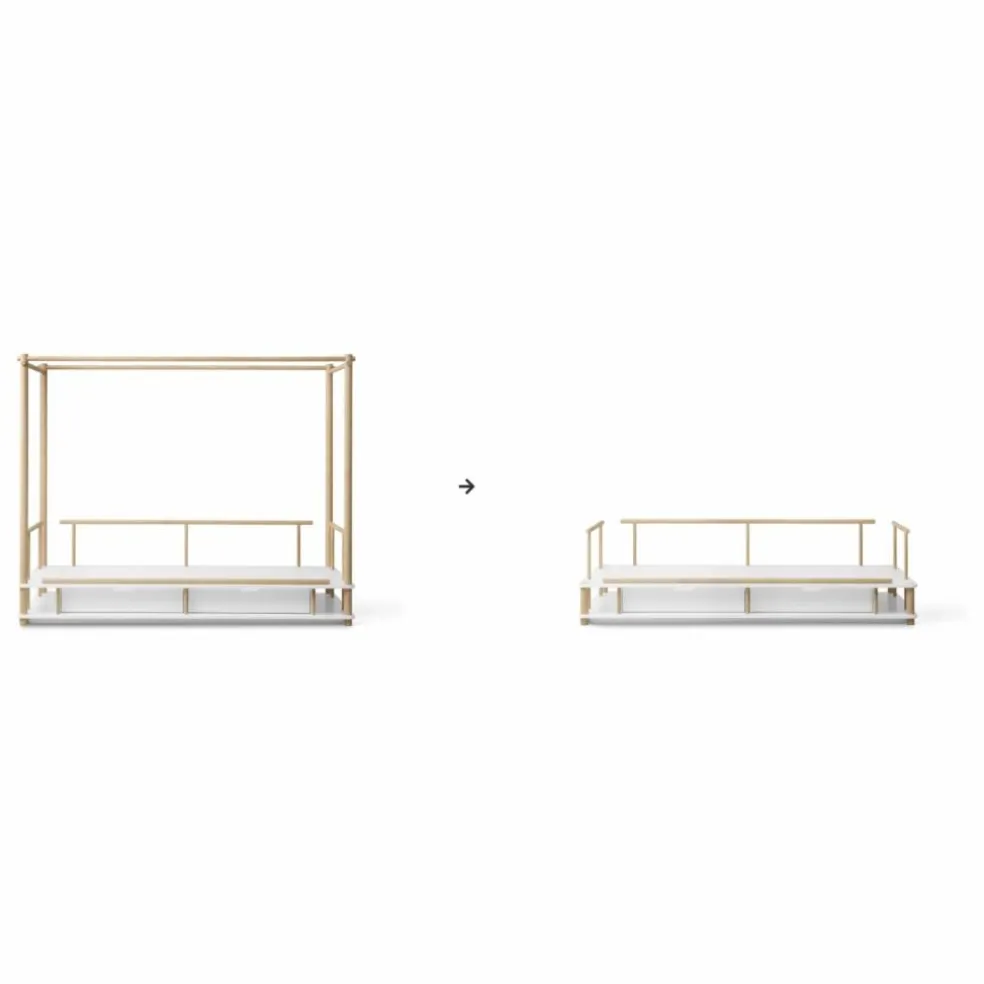 Kit de conversion pour lit à baldaquin en lit banquette Camp