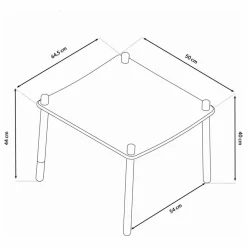 Kit de conversion table à langer Pago en bureau
