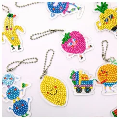 Kit de Diamond painting enfant - Porte-clefs