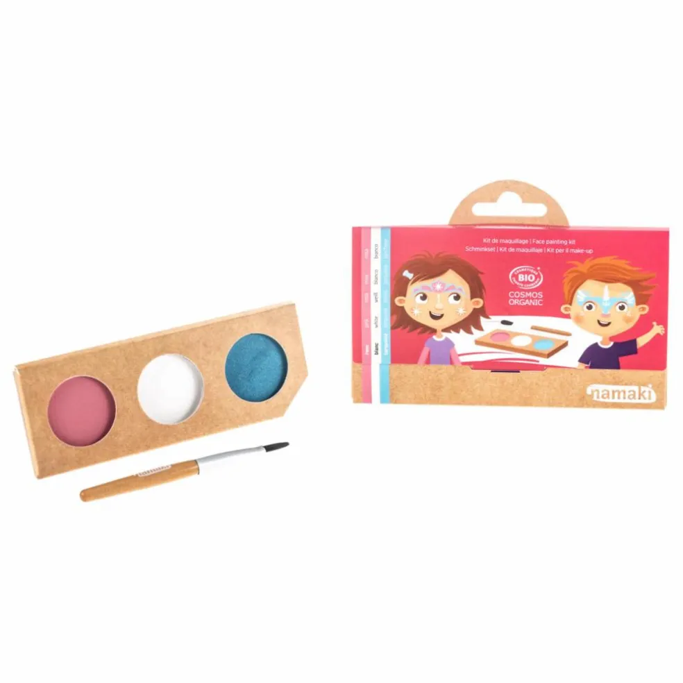 Kit de maquillage 3 fards Princesse & Licorne | Rose