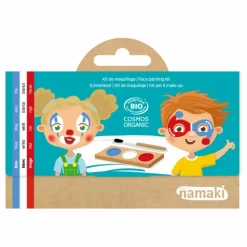 Kit de maquillage 3 fards Clown & Arlequin | Bleu