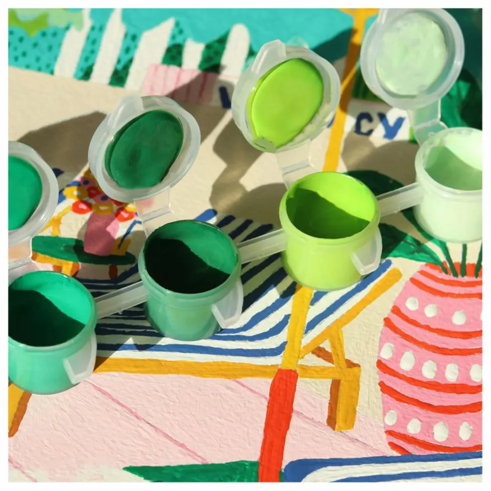 Kit de peinture au numéro - The Motel Pool