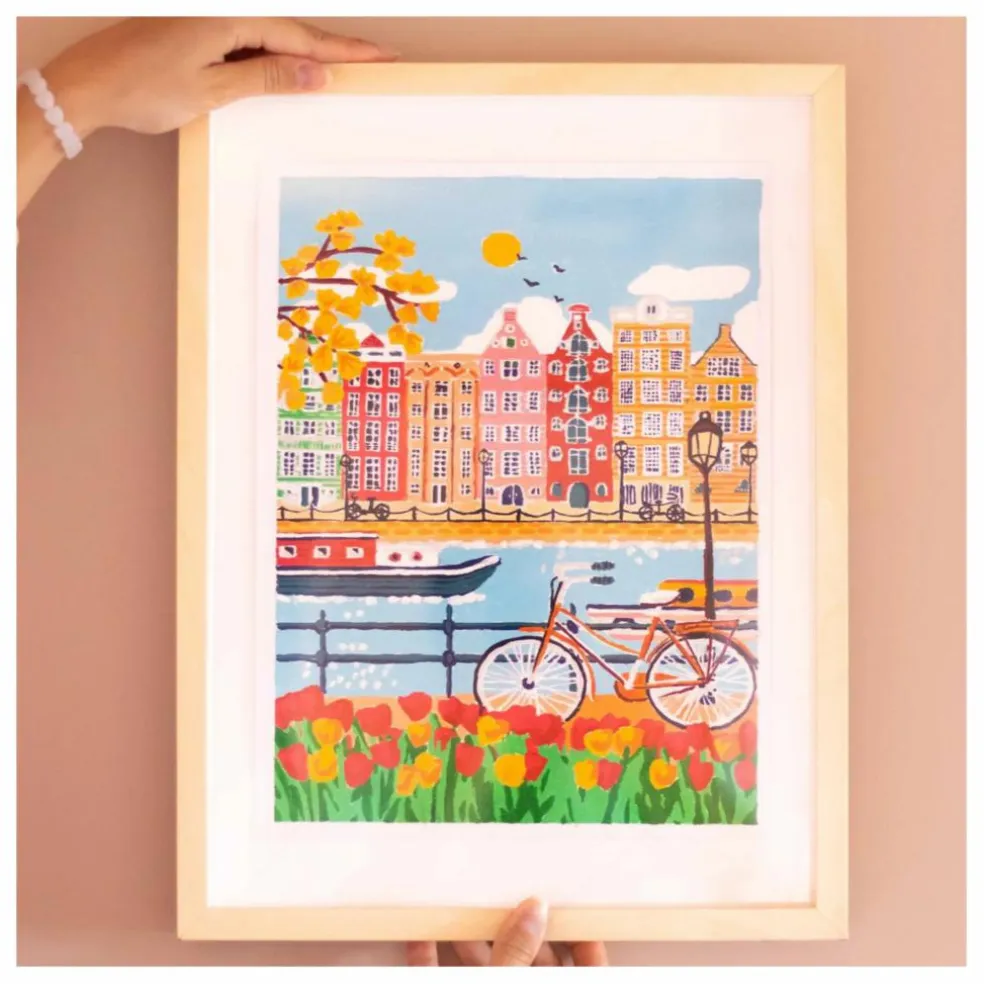 Kit de peinture au numéro - Amsterdam