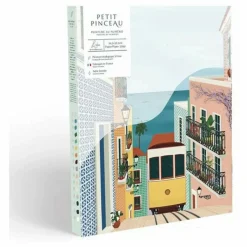 Kit de peinture au numéro - Lisbon Tram par Vero Illustrates