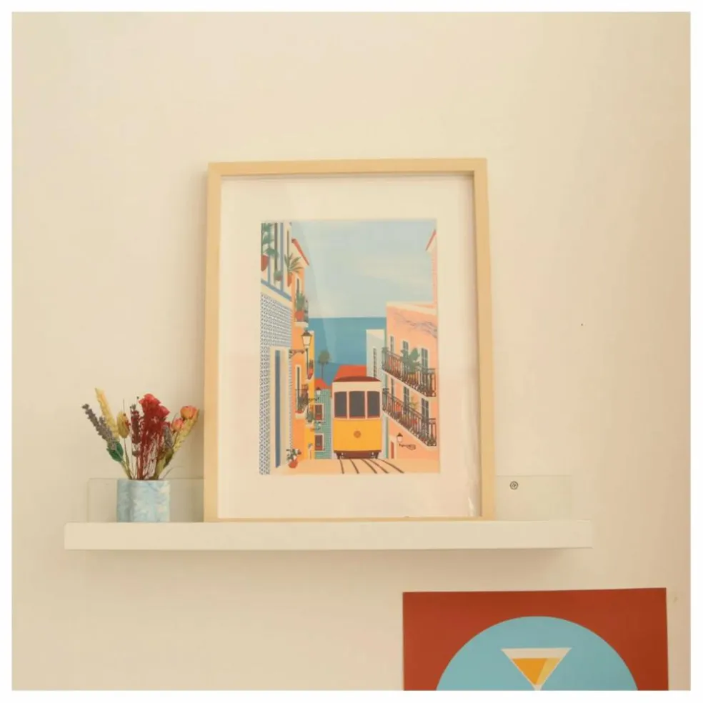 Kit de peinture au numéro - Lisbon Tram par Vero Illustrates