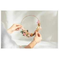 Kit DIY - Ma couronne de fleurs séchées