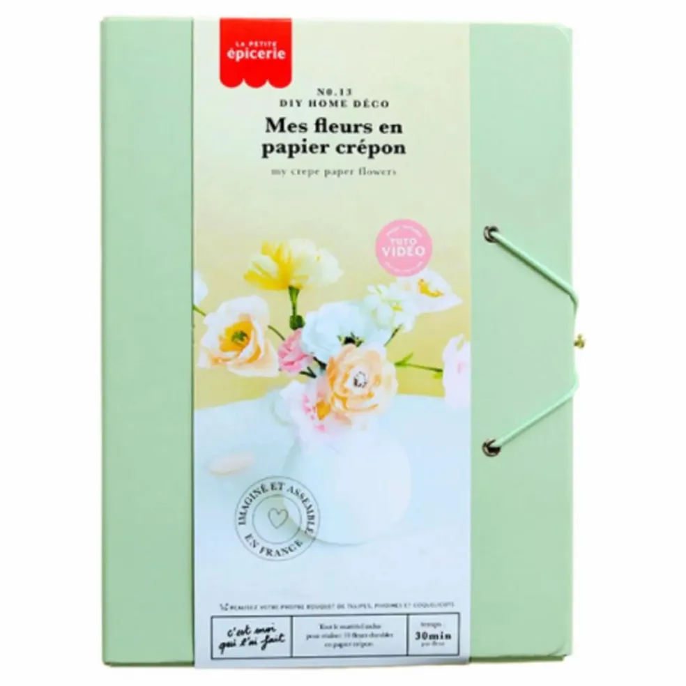 Kit DIY - Mes fleurs en papier