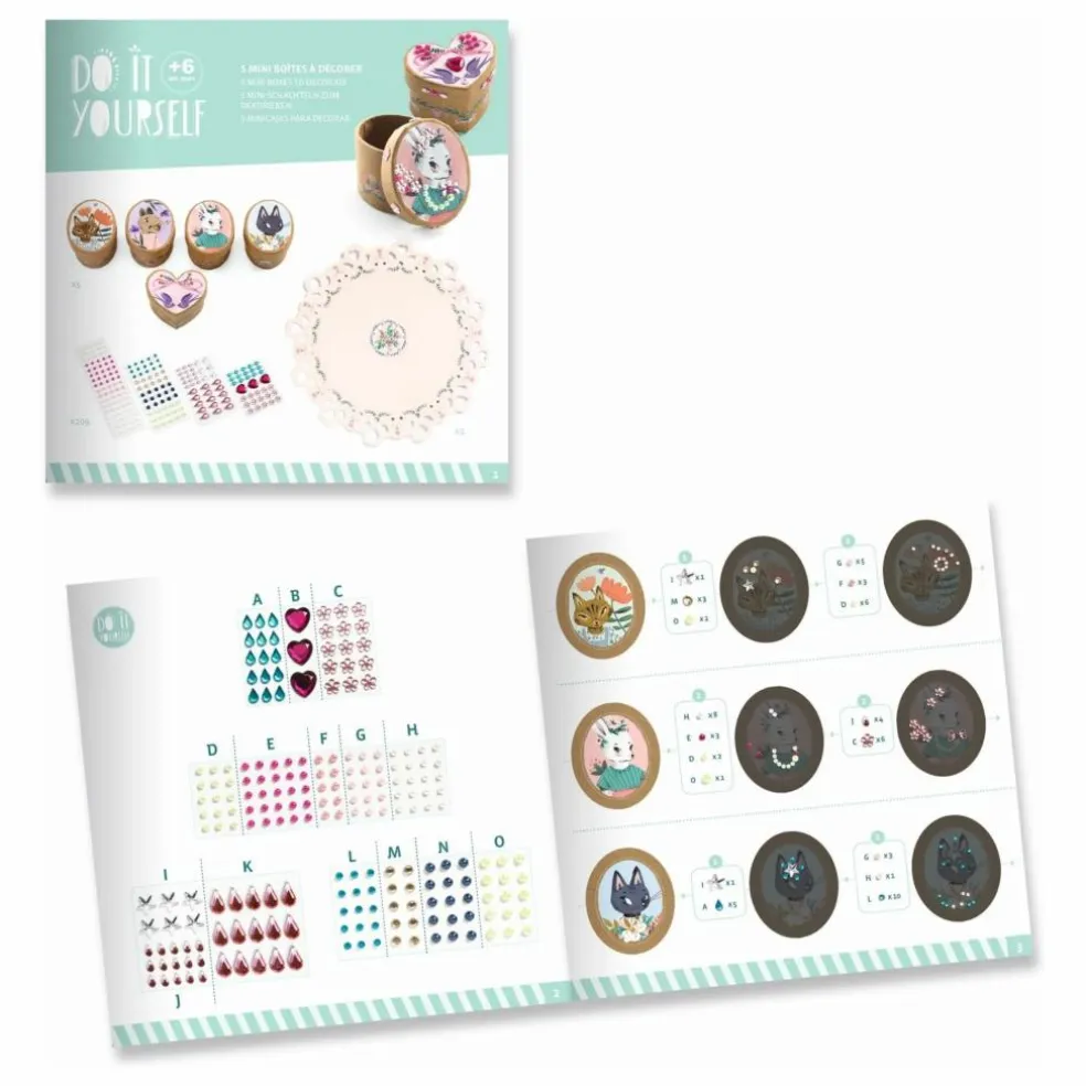Kit DIY - Mini-boîtes à créer