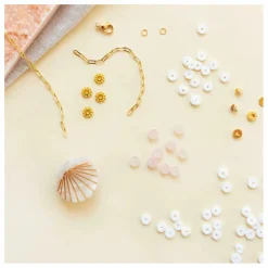 Kit DIY - Mon collier en perles heishi et quartz