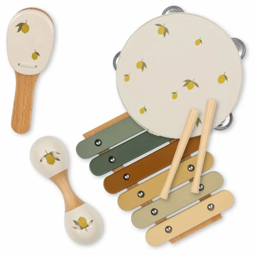 Kit d'éveil musical Lemon | Beige