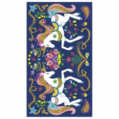 Kit pour dessins pailletés Licornes - Janod x Hachette