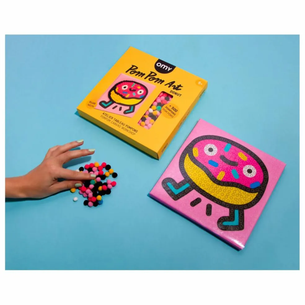 Kit pour tableau Pom Pom Art
