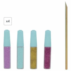 Kit sables phosphorescents et paillettes - Janod x Hachette