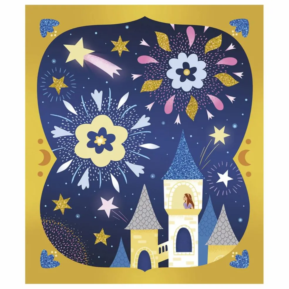 Kit sables phosphorescents et paillettes Nuit Féerique - Janod x Hachette