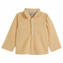 Kurta Carreaux | Jaune