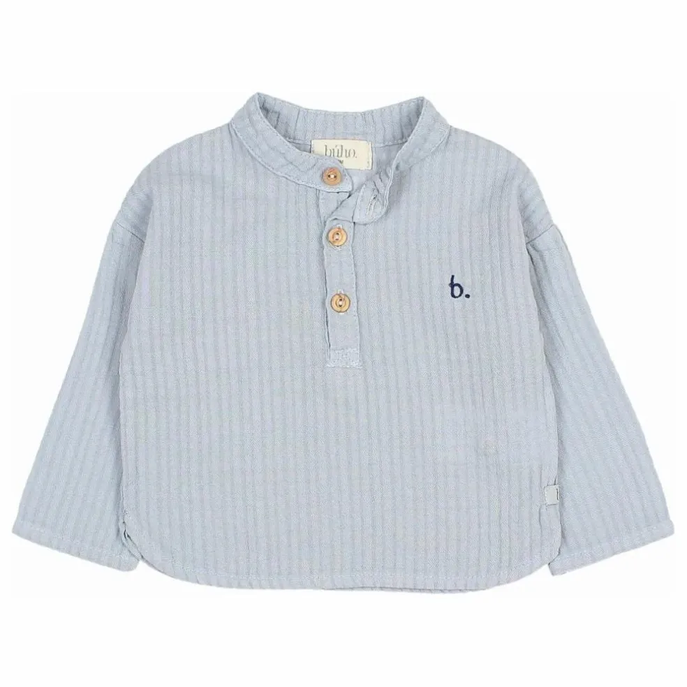 Kurta Coton Bio | Bleu gris
