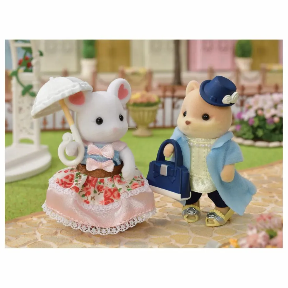 La valisette de mode et grande sœur souris marshmallow